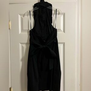 BCBG MAXAZRIA Black halter dress